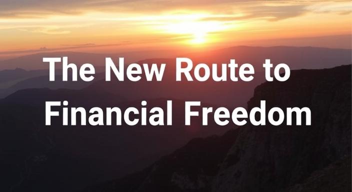 The New Route to Financial Freedom. The New Route to Financial Freedom.