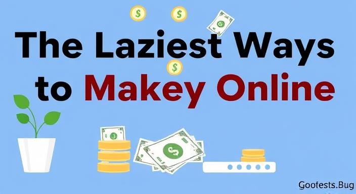 The Laziest Ways to Make Money Online. The Laziest Ways to Make Money Online.